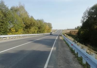 В Старожиловском районе завершили ремонт дороги Чернобаево – Истье – трасса М5